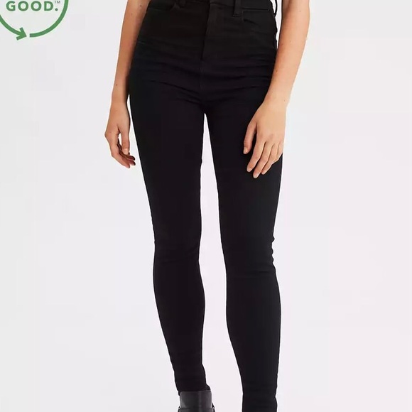 American Eagle Outfitters Denim - american eagle black ne(x)t level stretch jeans